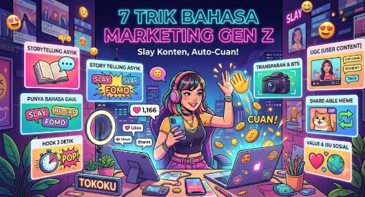 7 Trik Bahasa Marketing Gen Z Biar Konten Kamu Makin 'Slay' & Auto-Cuan!