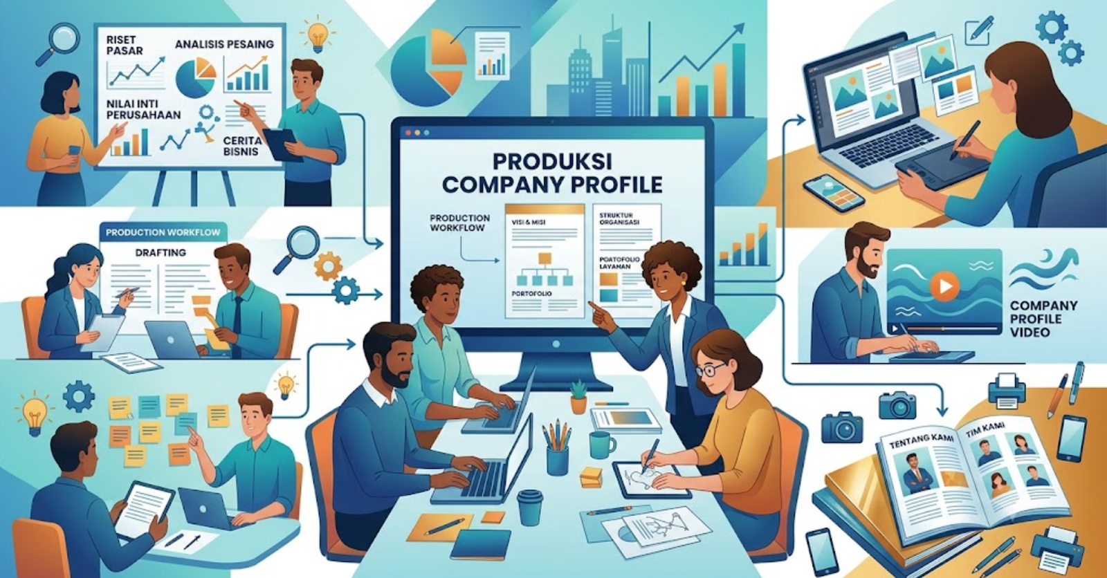 Serupa tapi Tak Sama, Inilah Perbedaan Video Profile dan Company Profile