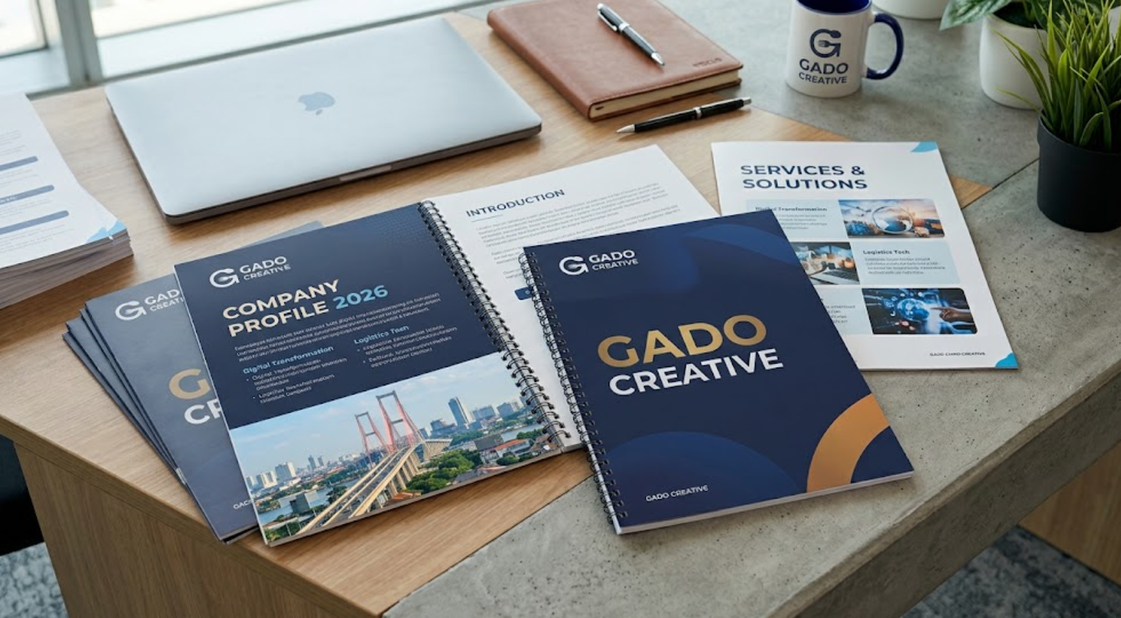 Dari Desain sampai Printing: Cara Membuat Company Profile yang Profesional